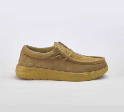 HEYDUDE UOMO CALZATURE SCARPA CAMOSCO CUOIO LACCIO 40, 41-2, 42, 43-2, 44-2, 45-2, 39-2 immagine n. 1/5