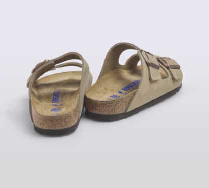 BIRKENSTOCK UNISEX CIABATTA ANATOMICA ARIZONA OILED LEATHER TABACCO BROWN 35, 36, 37-2, 39-2, 40, 41-2, 42, 38-2, 43-2, 44-2, 45-2, 46-2 immagine n. 4/5