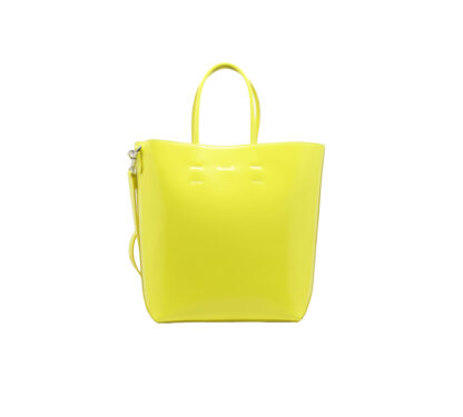 N° 21 DONNA Borsa SHOPPING SANTO SPIRITO GIALLO un immagine n. 3/3