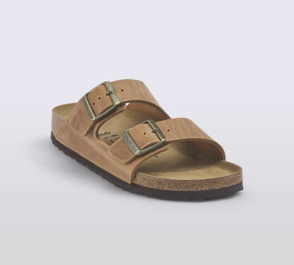 BIRKENSTOCK DONNA CIABATTA ANATOMICA ARIZONA PELLE OLIATA COGNAC 36, 37-2, 41-2, 35, 38-2, 39-2, 40, 42, 43-2, 44-2, 45-2, 46-2 immagine n. 3/5