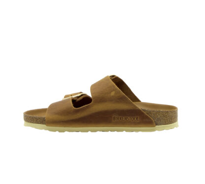 BIRKENSTOCK UNISEX CALZATURE ARIZONA BIG OILED LEATHER COGNAC 35, 36, 37-2, 38-2, 39-2, 40, 41-2 immagine n. 3/4