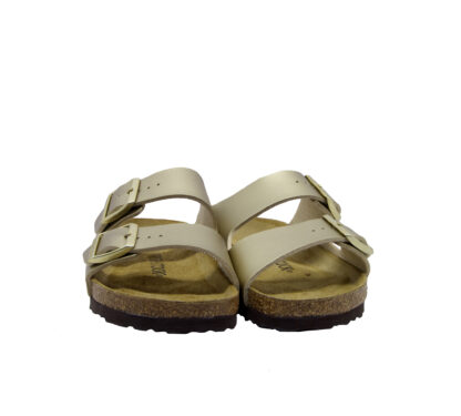 BIRKENSTOCK UNISEX CALZATURE ARIZONA BIRKOFLOR GOLD 36, 37-2, 38-2, 39-2, 40, 35 immagine n. 2/4