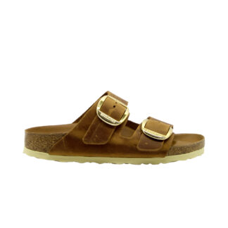 BIRKENSTOCK UNISEX CALZATURE ARIZONA BIG OILED LEATHER COGNAC 35, 36, 37-2, 38-2, 39-2, 40, 41-2 immagine n. 1/4