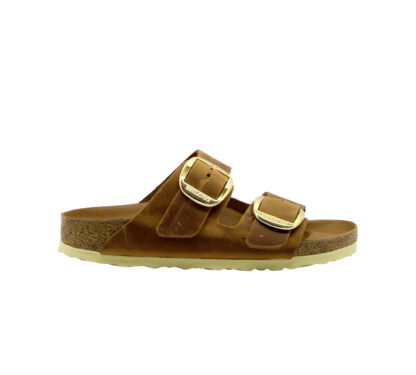 BIRKENSTOCK UNISEX CALZATURE ARIZONA BIG OILED LEATHER COGNAC 35, 36, 37-2, 38-2, 39-2, 40, 41-2 immagine n. 1/4