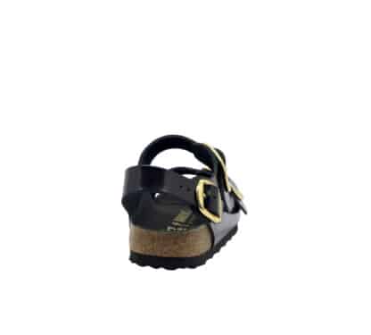 BIRKENSTOCK DONNA Donna MILANO BIG LEATHER HIGH SHINE BLACK 36, 37-2, 38-2, 39-2, 40, 41-2 immagine n. 4/4