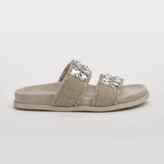 PEDRO GARCIA DONNA Donna CIABATTA 2 FASCE YUTA SWAROVSKI 36, 37-2, 38-2, 39-2, 40, 41-2 immagine n. 1/5