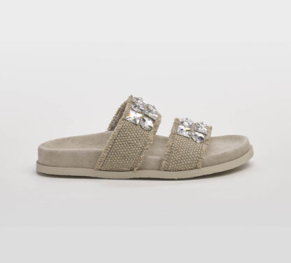 PEDRO GARCIA DONNA Donna CIABATTA 2 FASCE YUTA SWAROVSKI 36, 37-2, 38-2, 39-2, 40, 41-2 immagine n. 1/5