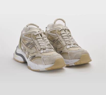 ASH UNISEX CALZATURE SNEAKERS RACE CAMOSCIO BEIGE 36, 37-2, 38-2, 39-2, 40 immagine n. 3/5