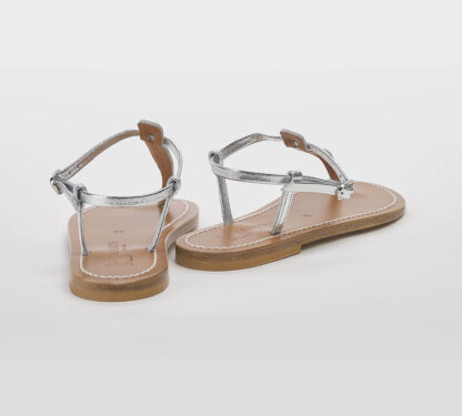 k.jacques DONNA Donna SANDALO INFRADITO ARGENTO 36, 37-2, 38-2, 39-2, 40, 41-2 immagine n. 4/5