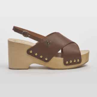 VIA ROMA 15 DONNA Donna SANDALO INCROCIATO PELLE CUOIO 36, 37-2, 38-2, 39-2, 40, 41-2 immagine n. 1/5