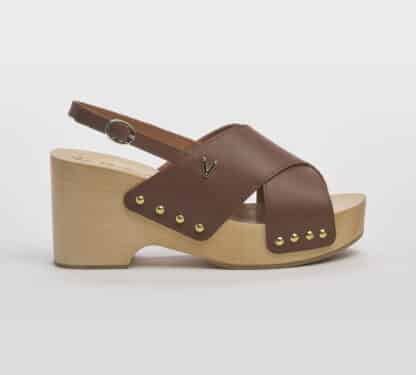 VIA ROMA 15 DONNA Donna SANDALO INCROCIATO PELLE CUOIO 36, 37-2, 38-2, 39-2, 40, 41-2 immagine n. 1/5