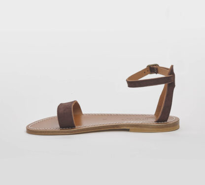 k.jacques DONNA Donna SANDALO CAMOSCIO MOKA 36, 37-2, 38-2, 39-2, 40, 41-2 immagine n. 2/5