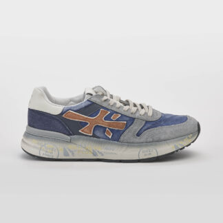 premiata UOMO CALZATURE SNEAKERS MICK BLU GRIGIO 40, 41-2, 42, 43-2, 44-2, 45-2 immagine n. 1/5