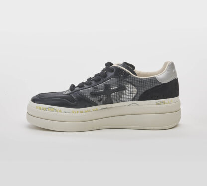 premiata DONNA Donna SNEAKERS MICOL RETE NERO 36, 37-2, 38-2, 39-2, 40, 41-2 immagine n. 2/5