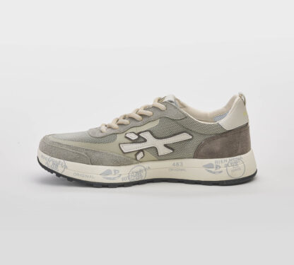premiata UOMO CALZATURE SNEAKERS NOUS KHAKI 40, 41-2, 42, 43-2, 44-2, 45-2 immagine n. 2/5