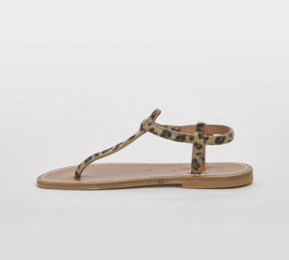 k.jacques DONNA Donna SANDALO INFRADITO CAVALLINO MACULATO 36, 37-2, 38-2, 39-2, 40, 41-2 immagine n. 2/5