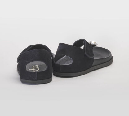 PEDRO GARCIA DONNA Donna SANDALO INFRADITO NERO GIOIELLO 37-2, 38-2, 39-2, 40, 41-2 immagine n. 4/5