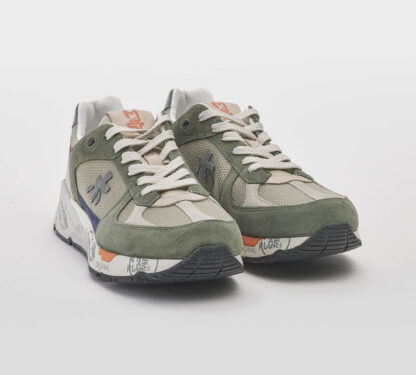premiata UOMO CALZATURE SNEAKERS MASE OLIVA CORDA 40, 41-2, 42, 43-2, 44-2 immagine n. 3/4