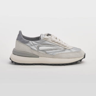 D.A.T.E DONNA Donna SNEAKERS RUNNING ARGENTO 36, 37-2, 38-2, 39-2, 40, 41-2 immagine n. 1/5