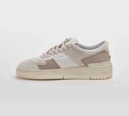 D.A.T.E UOMO CALZATURE SNEAKERS CANVAS BEIGE 40, 41-2, 42, 43-2, 44-2, 45-2 immagine n. 2/5