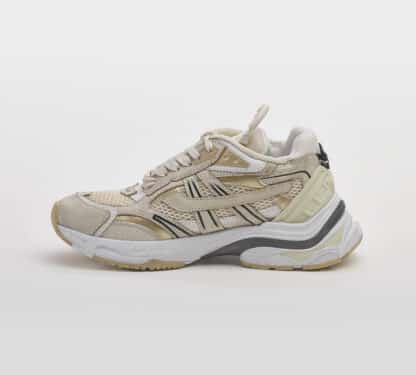 ASH UNISEX CALZATURE SNEAKERS RACE CAMOSCIO BEIGE 36, 37-2, 38-2, 39-2, 40 immagine n. 2/5