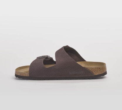 BIRKENSTOCK UNISEX CALZATURE CIABATTA 2 FASCE PELLE MARRONE 40, 41-2, 42, 43-2, 44-2, 45-2 immagine n. 2/4