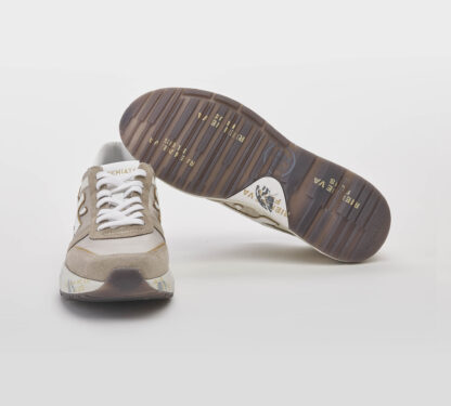 premiata UOMO CALZATURE SNEAKERS MICK BEIGE NOCCIOLA 40, 41-2, 42, 43-2, 44-2, 45-2, 46-2 immagine n. 5/5