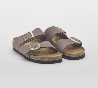 BIRKENSTOCK UNISEX CALZATURE CIABATTA 2 FASCE NABUK LEATHER FADED PURPLE 36, 37-2, 39-2, 40, 41-2, 38-2 immagine n. 3/5