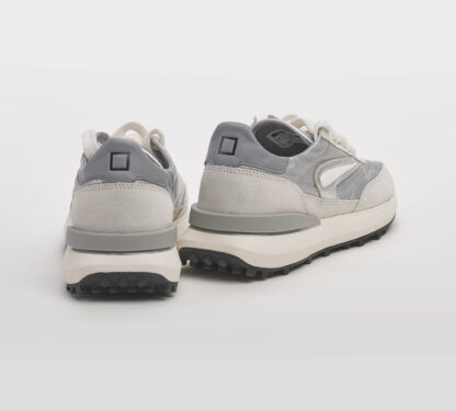 D.A.T.E DONNA Donna SNEAKERS RUNNING ARGENTO 36, 37-2, 38-2, 39-2, 40, 41-2 immagine n. 4/5