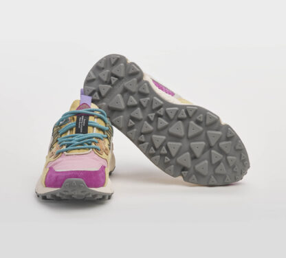 FLOWER MOUNTAIN DONNA Donna SNEAKERS RUNNING MULTICOLOR GIALLO 36, 37-2, 38-2, 39-2, 40, 41-2 immagine n. 5/5