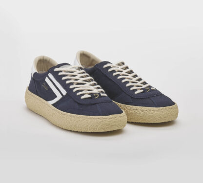 PURAI UOMO CALZATURE SNEAKERS TESSUTO BLU NOTTE 40, 41-2, 42, 43-2, 44-2, 45-2 immagine n. 3/5