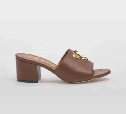 VIA ROMA 15 DONNA Donna MULES PELLE CUOIO 36, 37-2, 38-2, 39-2, 40, 41-2 immagine n. 1/5