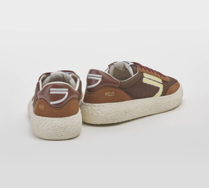 PURAI DONNA Donna SNEAKERS TESSUTO CUOIO 36, 37-2, 38-2, 39-2, 40, 41-2 immagine n. 4/5