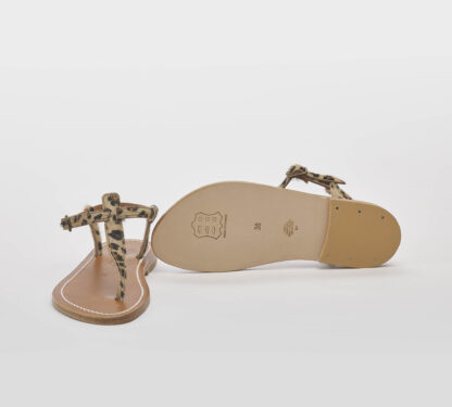 k.jacques DONNA Donna SANDALO INFRADITO CAVALLINO MACULATO 36, 37-2, 38-2, 39-2, 40, 41-2 immagine n. 5/5