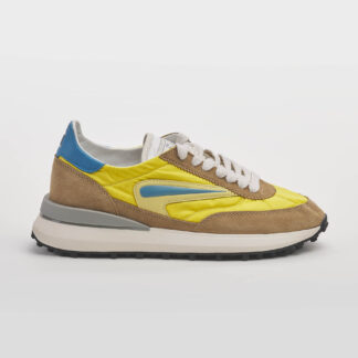 D.A.T.E UOMO CALZATURE SNEAKERS RUNNING MOSTARDA GIALLO 40, 42, 43-2, 44-2, 45-2 immagine n. 1/5