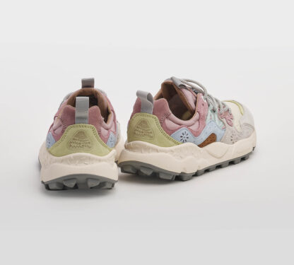 FLOWER MOUNTAIN DONNA Donna SNEAKERS RUNNING BEIGE ROSA 36, 38-2, 39-2, 40 immagine n. 4/5