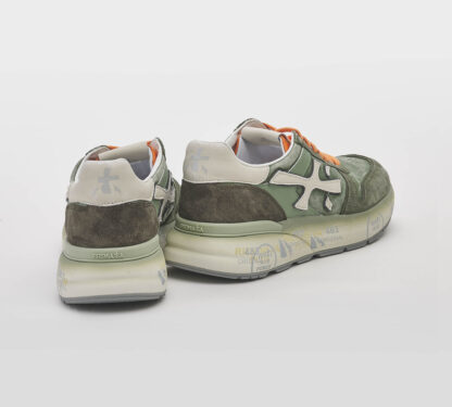premiata UOMO CALZATURE SNEAKERS MICK MILITARE OLIVA 40, 41-2, 42, 43-2, 44-2, 45-2, 46-2 immagine n. 4/5