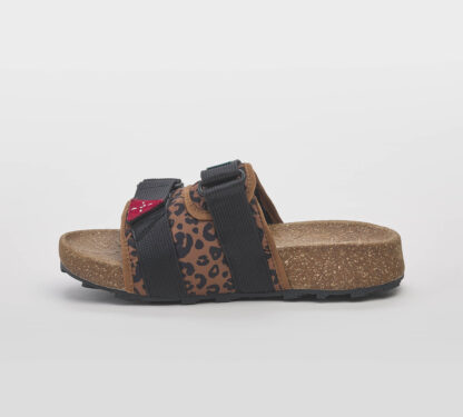 FLOWER MOUNTAIN DONNA Donna SLIPPER MACULATA NERO 36, 37-2, 38-2, 39-2, 40 immagine n. 2/5