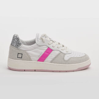 D.A.T.E DONNA Donna SNEAKERS BIANCO FUXIA 36, 37-2, 38-2, 39-2, 40, 41-2 immagine n. 1/5
