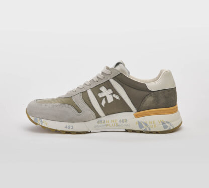 premiata UOMO CALZATURE SNEAKERS LANDER SFUMATA KHAKI 40, 41-2, 42, 43-2, 44-2, 45-2, 46-2 immagine n. 2/5