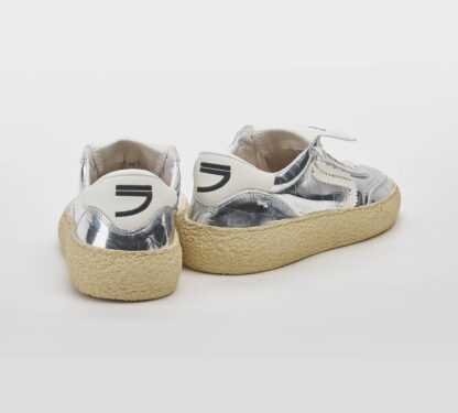 PURAI DONNA Donna SNEAKERS ARGENTO STAMPA COCCO 37-2, 38-2, 39-2, 40, 41-2 immagine n. 4/4