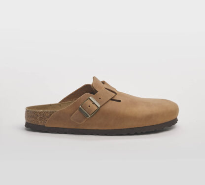 BIRKENSTOCK UNISEX CALZATURE SABOT BOSTON PELLE OLIATA CUOIO 37-2, 38-2, 39-2, 40, 41-2, 44-2, 45-2 immagine n. 1/4