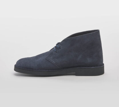 CLARK UOMO CALZATURE CLARKS DESERT BOOT CAMOSCIO BLU 6, 7, 8-2, 9-2, 9, 10 immagine n. 2/5