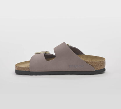 BIRKENSTOCK UNISEX CALZATURE CIABATTA 2 FASCE NABUK LEATHER FADED PURPLE 36, 37-2, 39-2, 40, 41-2, 38-2 immagine n. 2/5