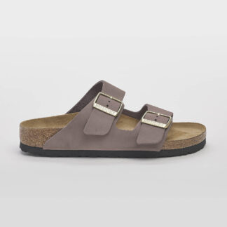 BIRKENSTOCK UNISEX CALZATURE CIABATTA 2 FASCE NABUK LEATHER FADED PURPLE 36, 37-2, 39-2, 40, 41-2, 38-2 immagine n. 1/5