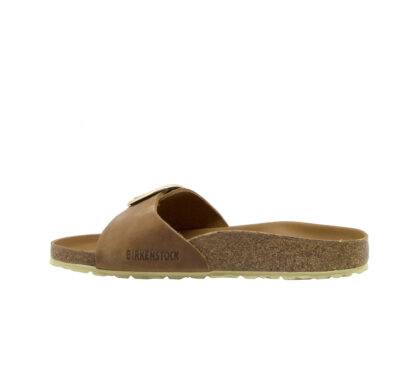 BIRKENSTOCK UNISEX CIABATTA ANATOMICA MADRID BIG OILED LEATHER COGNAC 35, 36, 37-2, 38-2, 39-2, 40, 41-2 immagine n. 3/4