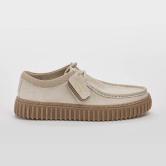 CLARK UOMO CALZATURE CLARKS TORHILL CAMOSCIO ECRU 6, 7, 7-2, 8-2, 8, 9-2, 9, 10, 11-2 immagine n. 1/5