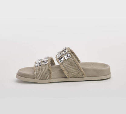 PEDRO GARCIA DONNA Donna CIABATTA 2 FASCE YUTA SWAROVSKI 36, 37-2, 38-2, 39-2, 40, 41-2 immagine n. 2/5