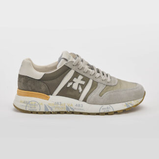premiata UOMO CALZATURE SNEAKERS LANDER SFUMATA KHAKI 40, 41-2, 42, 43-2, 44-2, 45-2, 46-2 immagine n. 1/5