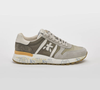 premiata UOMO CALZATURE SNEAKERS LANDER SFUMATA KHAKI 40, 41-2, 42, 43-2, 44-2, 45-2, 46-2 immagine n. 1/5